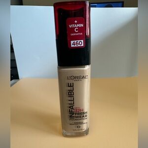 💜3/$15 L'Oreal Infallible Fresh Wear Foundation - Shade 460